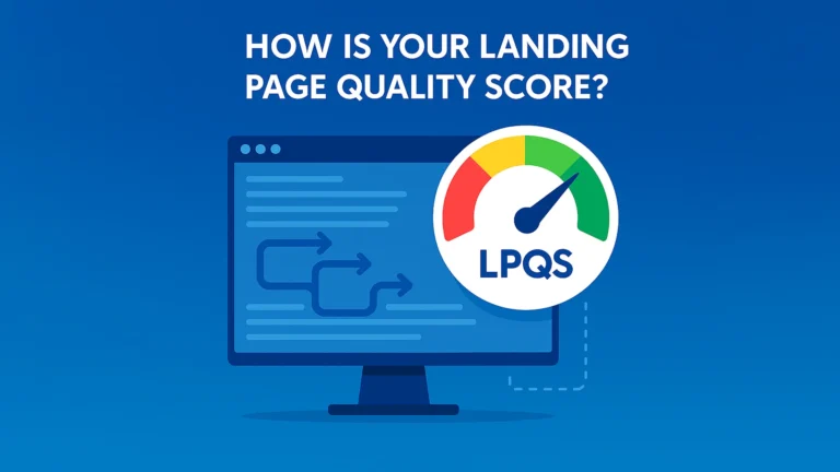Boost your search ad Landing Page Quality Score