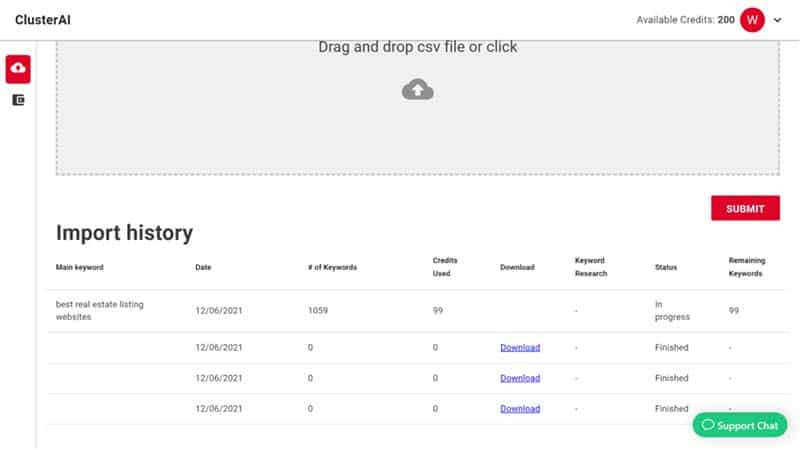 Cluster AI Keyword Grouping Tool