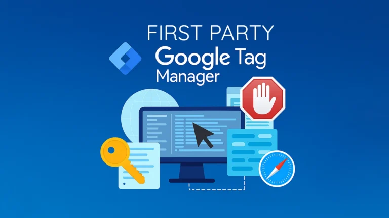 first party google tag manager PEMAVOR