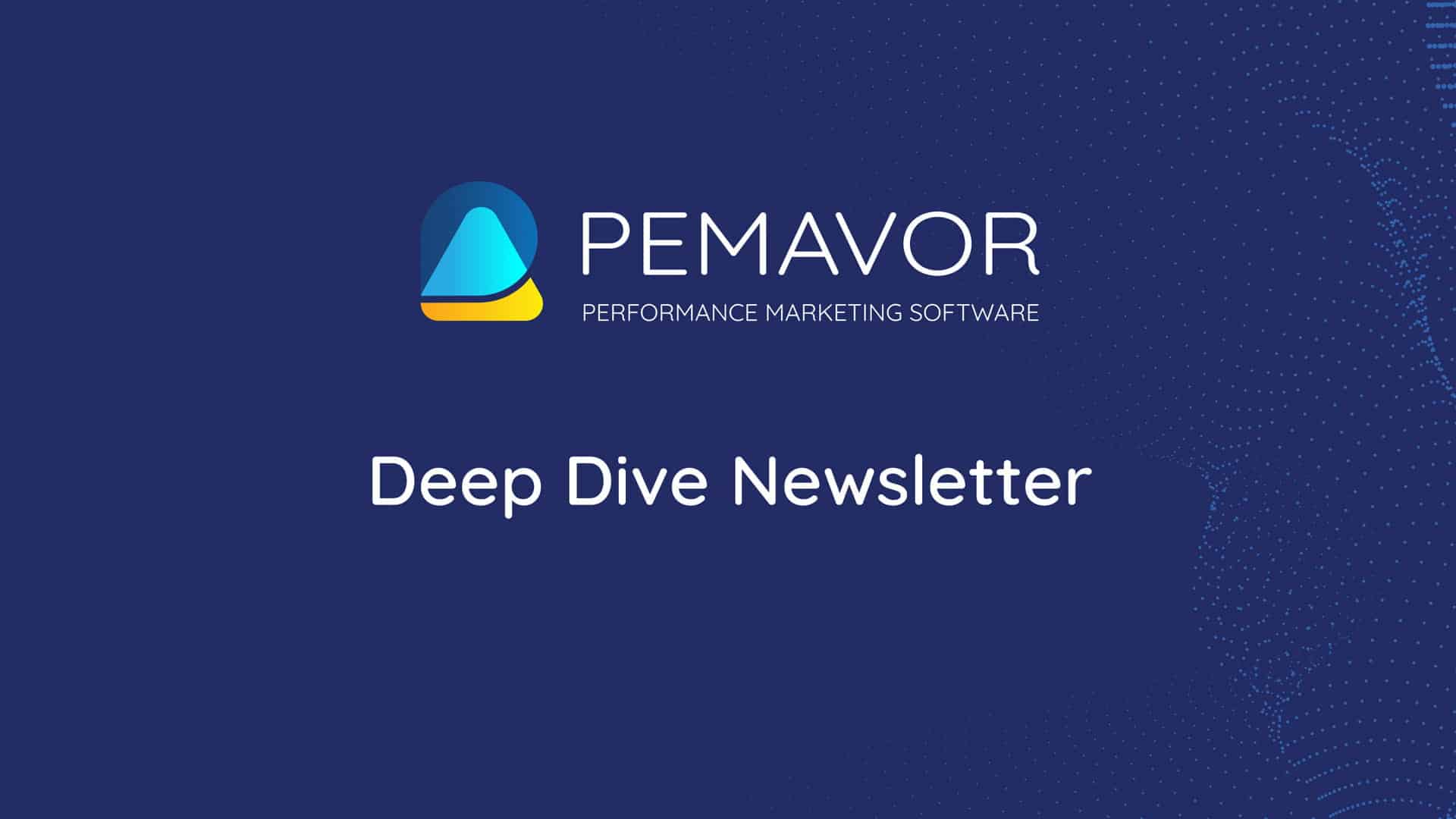 newsletter cover PEMAVOR