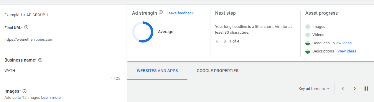 RSA optimization: Learn to create and test RSAs in Google 