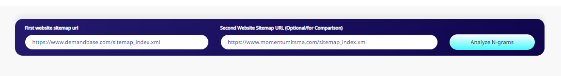 Sitemap Content Analyzer